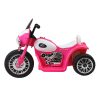 Kids Ride On Motorbike Motorcycle Toys – Pink and White