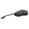 Karrera Acoustic Cutaway 40in Guitar – Black