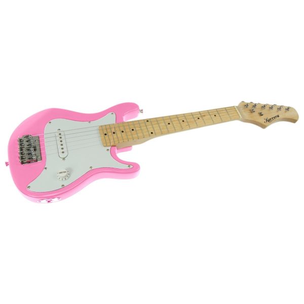 Karrera Childrens Electric Guitar Kids – Pink