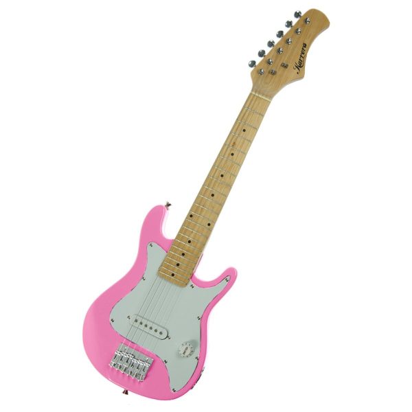 Karrera Childrens Electric Guitar Kids – Pink