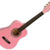 Karrera 34in Acoustic Children Wooden Guitar – Pink