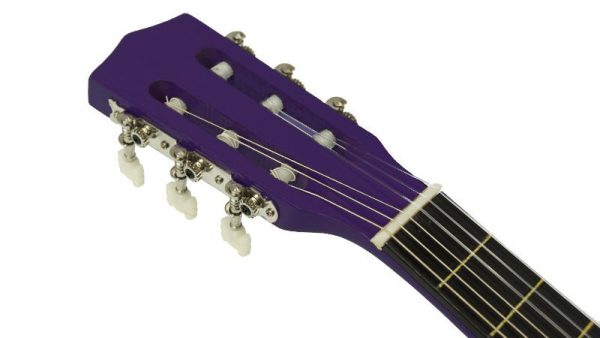 Karrera 34in Acoustic Children Wooden Guitar – Purple