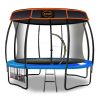 Kahuna Trampoline with  Roof – 12 FT, Blue