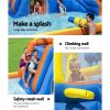 Water Slide 551x502x265cm Kids Play Park Inflatable Swimming Pool