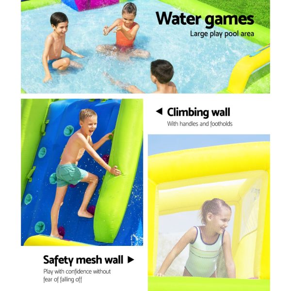 Water Slide 710x310x265cm Kids Play Park Inflatable Swimming Pool