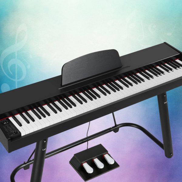 88 Keys Electronic Piano Keyboard Digital Electric w/ Stand Full Weighted