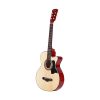 38 Inch Wooden Acoustic Guitar – 38″ Natural Set