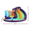 Inflatable Water Slide Kids Jumping Trampoline Castle Double Slide