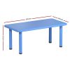 Kids Table Plastic Square Activity Study Desk 60X120CM