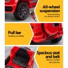 Mercedes-Benz Kids Ride On Car Electric AMG G63 Licensed Remote Cars 12V – Red