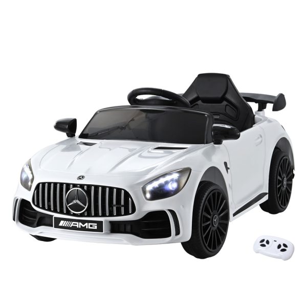 Kids Ride On Car MercedesBenz AMG GT R Electric – White