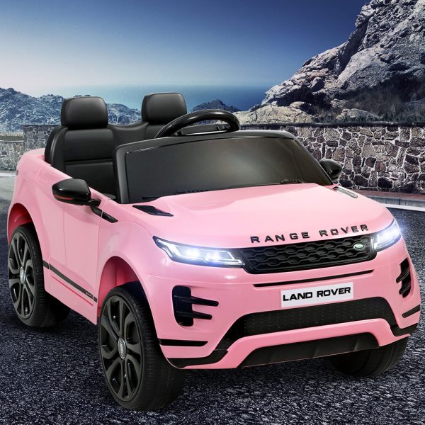 Kids Ride On Car Licensed Land Rover 12V Electric Car Toys Battery Remote – Pink