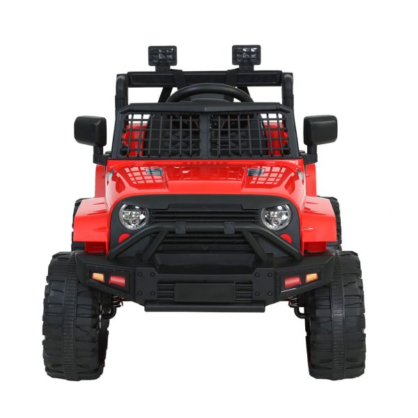 Kids Ride On Car Electric 12V Car Toys Jeep Battery Remote Control – Red