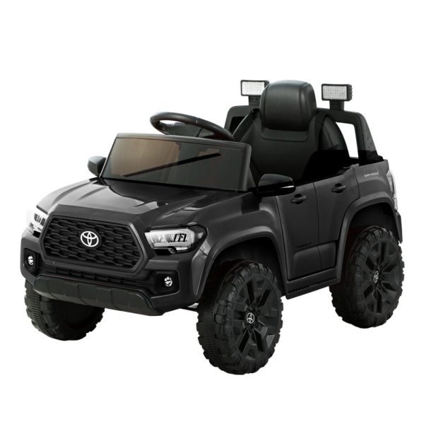 Toyota Ride On Car Kids Electric Toy Cars Tacoma Off Road Jeep 12V Battery – Black