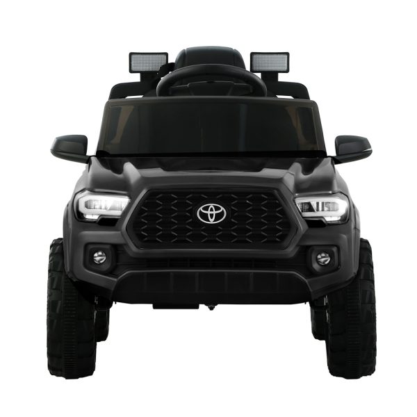 Toyota Ride On Car Kids Electric Toy Cars Tacoma Off Road Jeep 12V Battery – Black