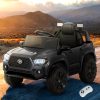 Toyota Ride On Car Kids Electric Toy Cars Tacoma Off Road Jeep 12V Battery – Black