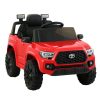 Toyota Ride On Car Kids Electric Toy Cars Tacoma Off Road Jeep 12V Battery – Red