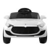 Kids Ride On Car Electric Toys 12V Battery Remote Control MP3 LED – White
