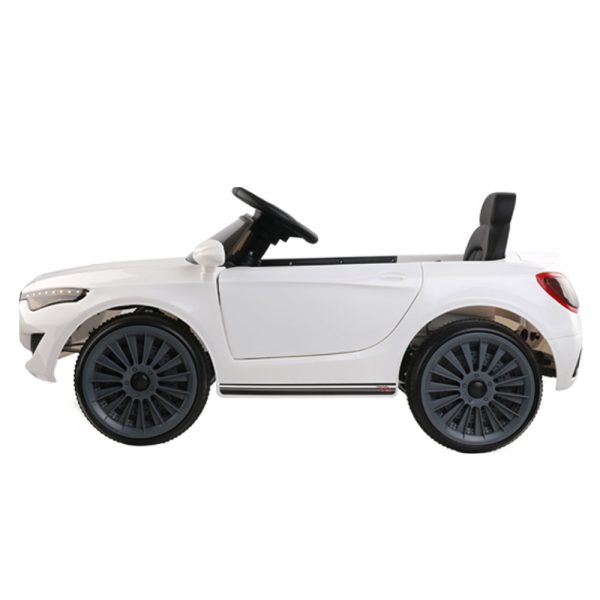 Kids Ride On Car Electric Toys 12V Battery Remote Control MP3 LED – White