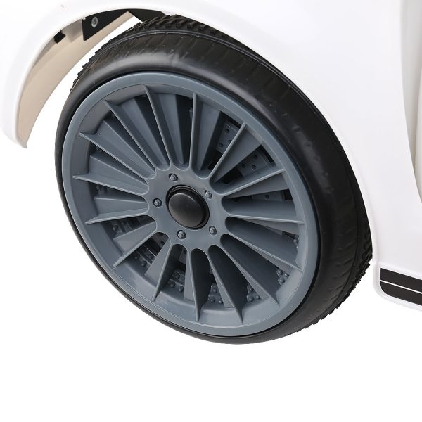 Kids Ride On Car Electric Toys 12V Battery Remote Control MP3 LED – White