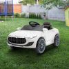 Kids Ride On Car Electric Toys 12V Battery Remote Control MP3 LED – White