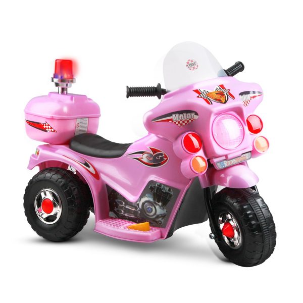 Kids Ride On Motorbike Motorcycle Car – Pink