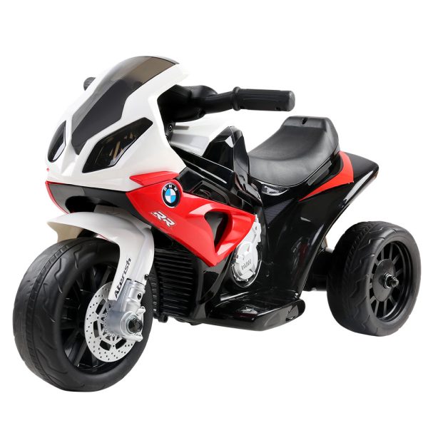 Kids Ride On Motorbike BMW Licensed S1000RR Motorcycle Car – Red