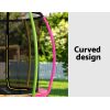 6FT Trampoline for Kids w/ Ladder Enclosure Safety Net Rebounder Colors