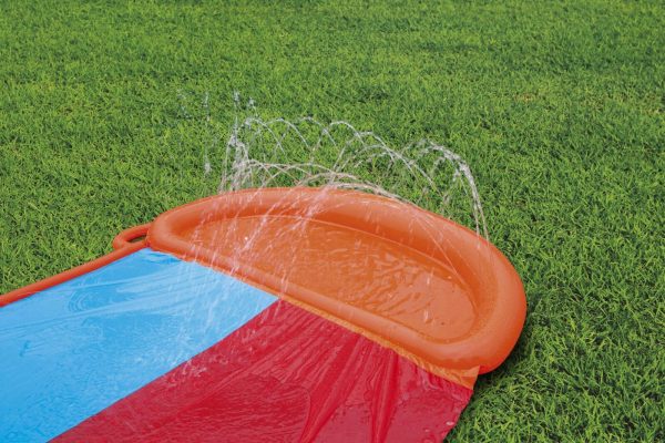 Kids H20GO Double Water Slide with Ramp – 18’/5.49m