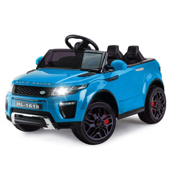 ROVO KIDS Ride-On Car Electric Battery Childrens Toy Powered w/ Remote 12V – Blue