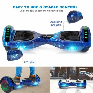 Smart-S W1 Hoverboard Blue Sky