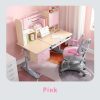 Height Adjustable Children Kids Ergonomic Study Desk Only 120cm AU – Pink, With Chair