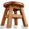 Children’s Chair Stool Wooden Frog Face Theme