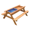 Sand & Water Wooden Picnic Table